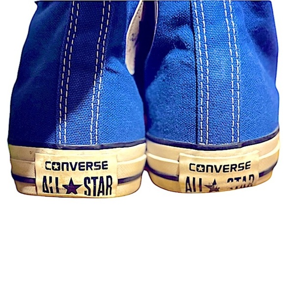 Converse Chuck Taylor Canvas High Top Lace Up All Stars Snorkle Blue W10.5 M8.5 - Picture 6 of 6